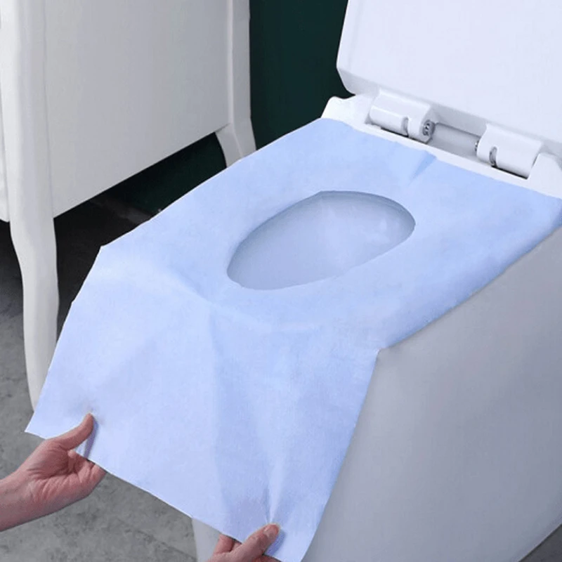 Toilet Seat Covers Disposable for Wrapped Travel Toddlers Potty Training in Public Restrooms Liners Easy 10PCS toilet seat cover