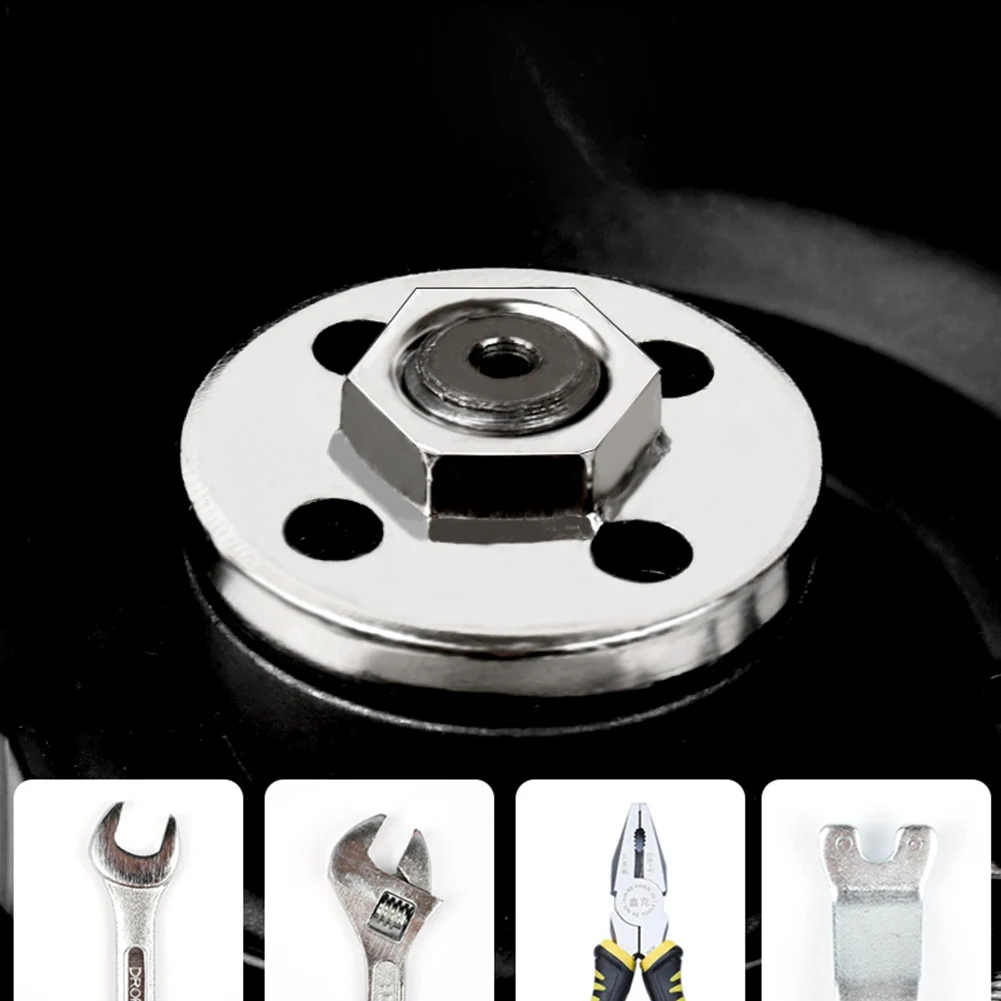 

Power Tools Pressure Plate Home Hexagon Nut Metal Pressure Plate Cover Sand Smooth Angle Grinder Fitting Tool High Quality