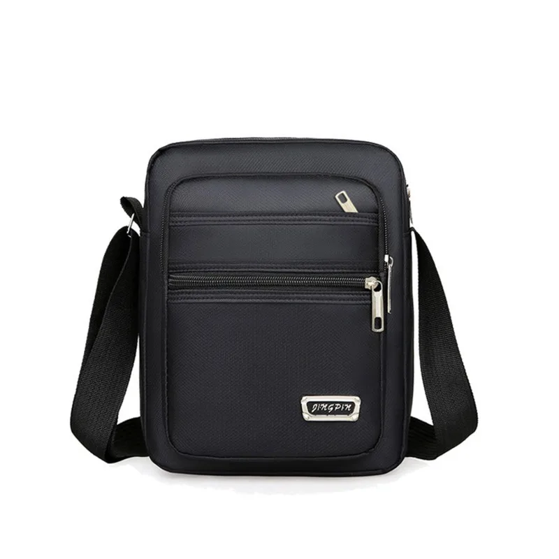 1pc männer Schulter Tasche Business Freizeit Große Kapazität Tragbare Handtasche Multi Schicht Wasserdichte Sommer Männlichen Umhängetaschen – Detail 24