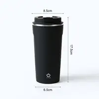 Electric Protein Shaker Bottle Coffee Cup Blender Self Stirring 400ml Smart 6