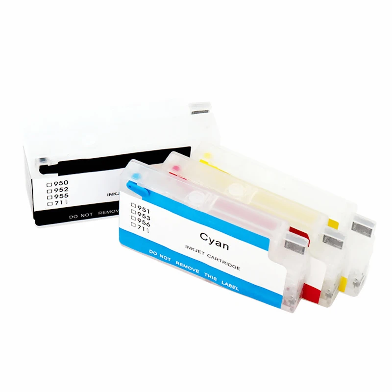 953XL Refillable Ink Cartridge Kit 953 With Chip For HP OfficeJet Pro 7720/7740/ 8210/8216/8710 8715/8720/8725/8730/8740 Printer