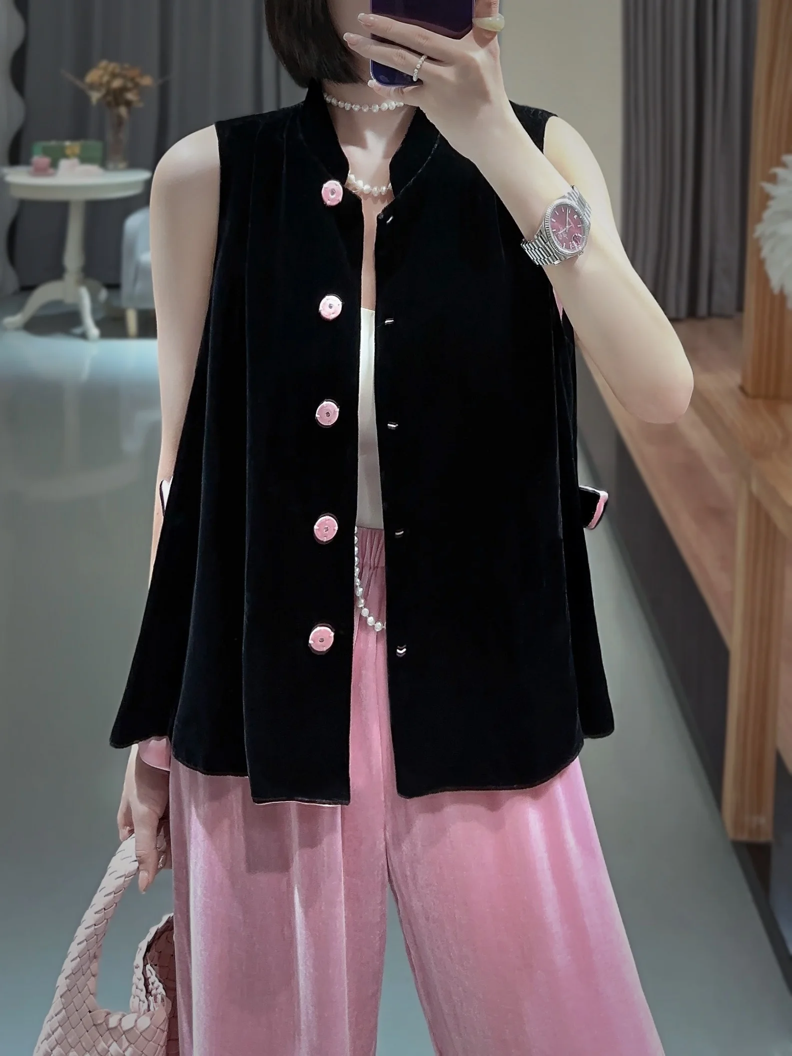 

2023 Women's Clothing Loose Sleeveless Jacket