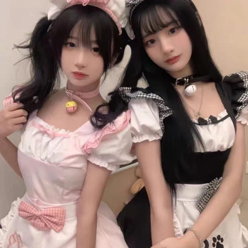 

Popular Cosplay Costume Maid Cute Black and White Classic Anime Cartoon Family Party Coffee Shop Campus Stage Cosplay Costume