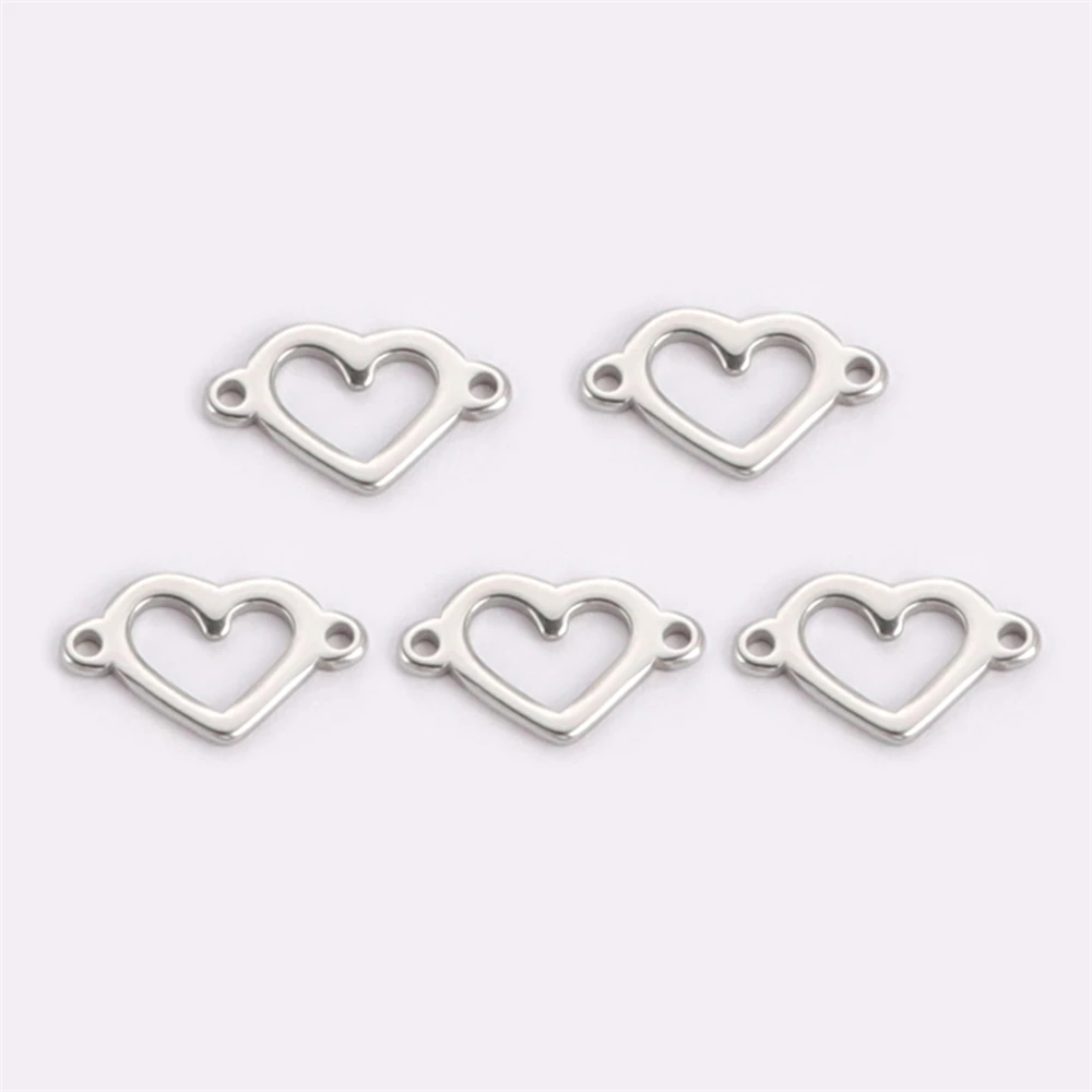 10 teile/los Großhandel Edelstahl DIY Halskette Ohrringe Charms Für Schmuck Machen Tier Baum Krone Winzige Anhänger Zubehör – Detail 19