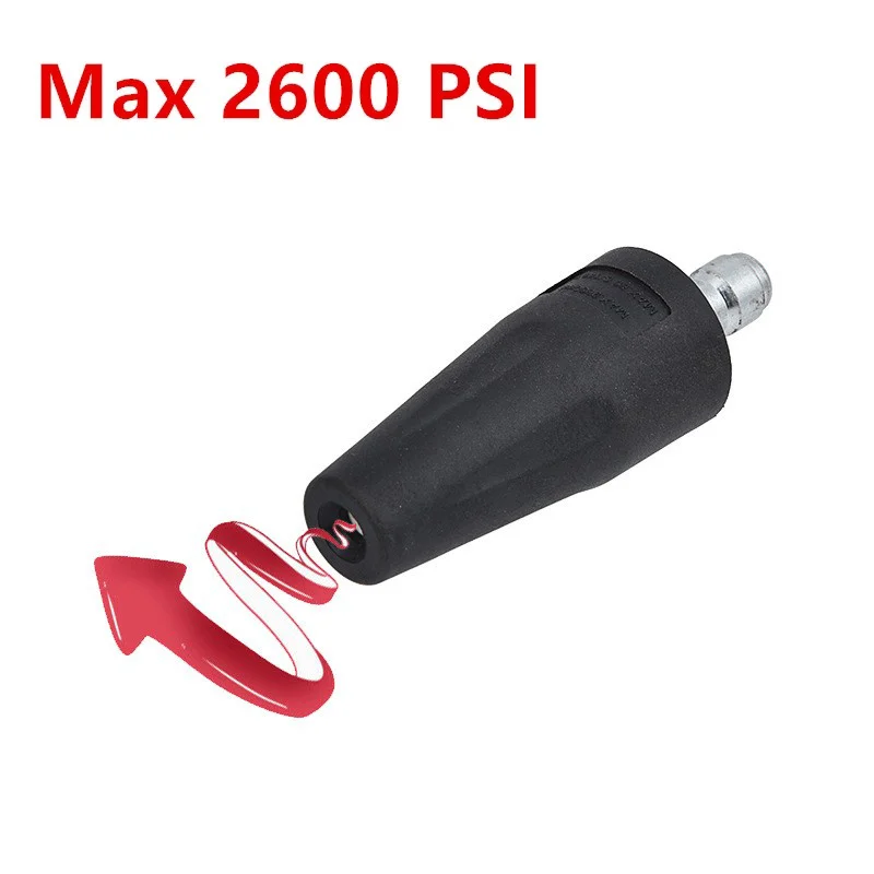 

2600 PSI Rotating Blaster Turbo Jet Nozzle Connector for Car Washing High Pressure Water Gun Washer Accessories