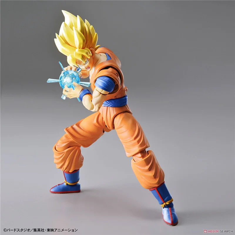 

Bandai Anime Dragon Ball Goku Figure-Rise Standard Action Figure Assembly Model Super Saiyan Figurine Doll Toys Birthday Gifts