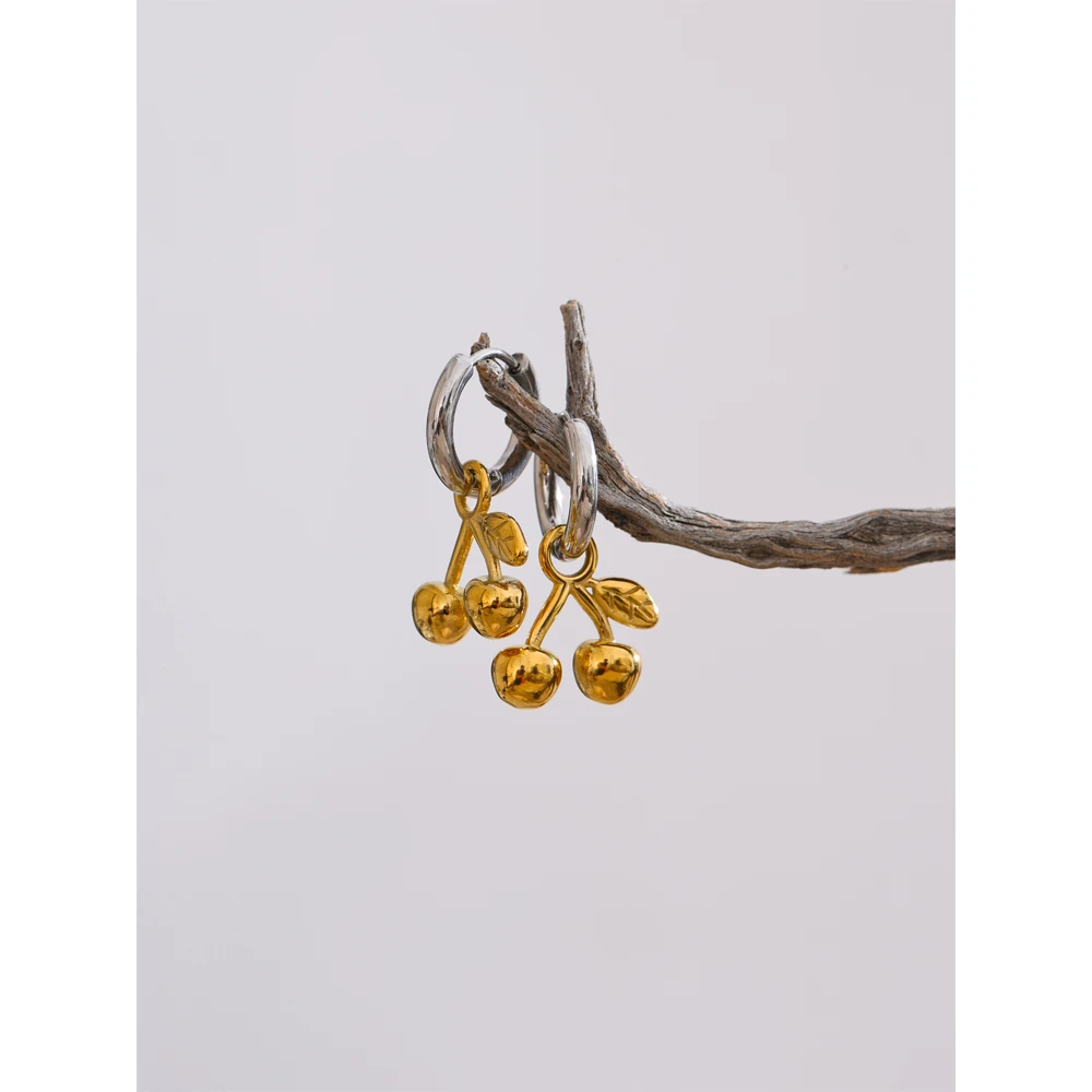 Yhpup Jewelry Earrings Stainless Steel Water Resistant
