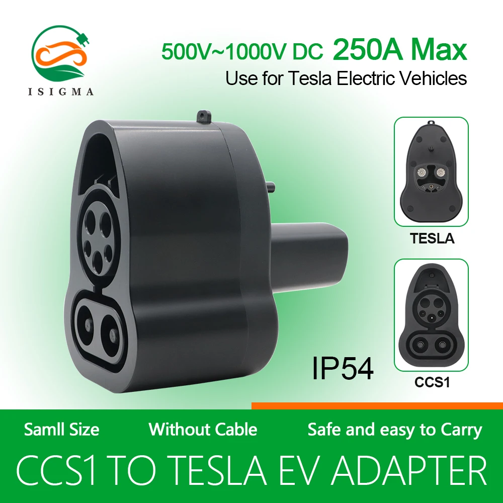 

Адаптер ISIGMA CCS1-Telsa для Tesla model 3, только для владельцев Tesla-быстрая зарядка Tesla с зарядными устройствами CCS1