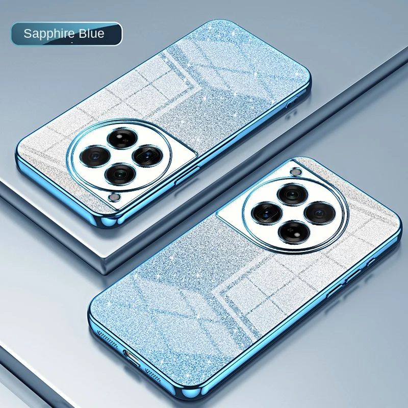Sleek Soft TPU Bling Glitter Slim Protective Back Cover Case