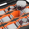 2/8/12 Grids Watch Organizer Box Jewelry Display Storage Case Anti-drop Waterproof Dustproof Watch Suitcase Flannel Watch Pillow 4