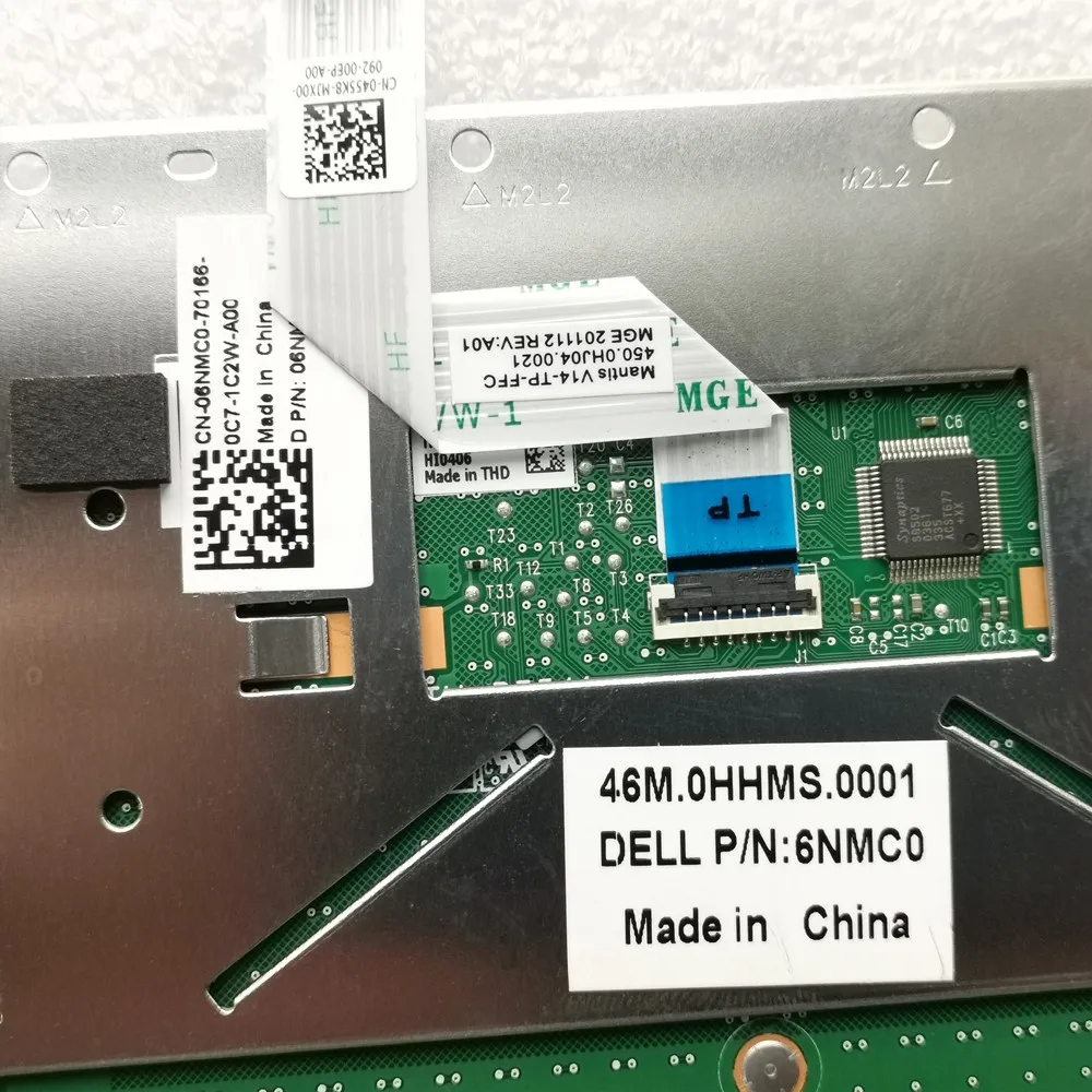 Original para Dell Vostro 5490 5498 Laptop Touchpad Mouse Board Cn0g20cc 0g20cc G20cc 0ptwd2 Navio Rápido tt Novo - Imagem 3