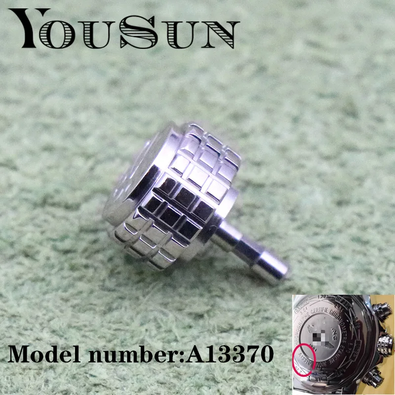 Per Breitling Avenger A13370 Pulsante Di Temporizzazione Della Testa Maniglia Dell'Orologio Accessori Corona