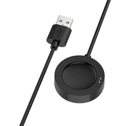 Sleek White Charger Dock with USB Cable (Black)