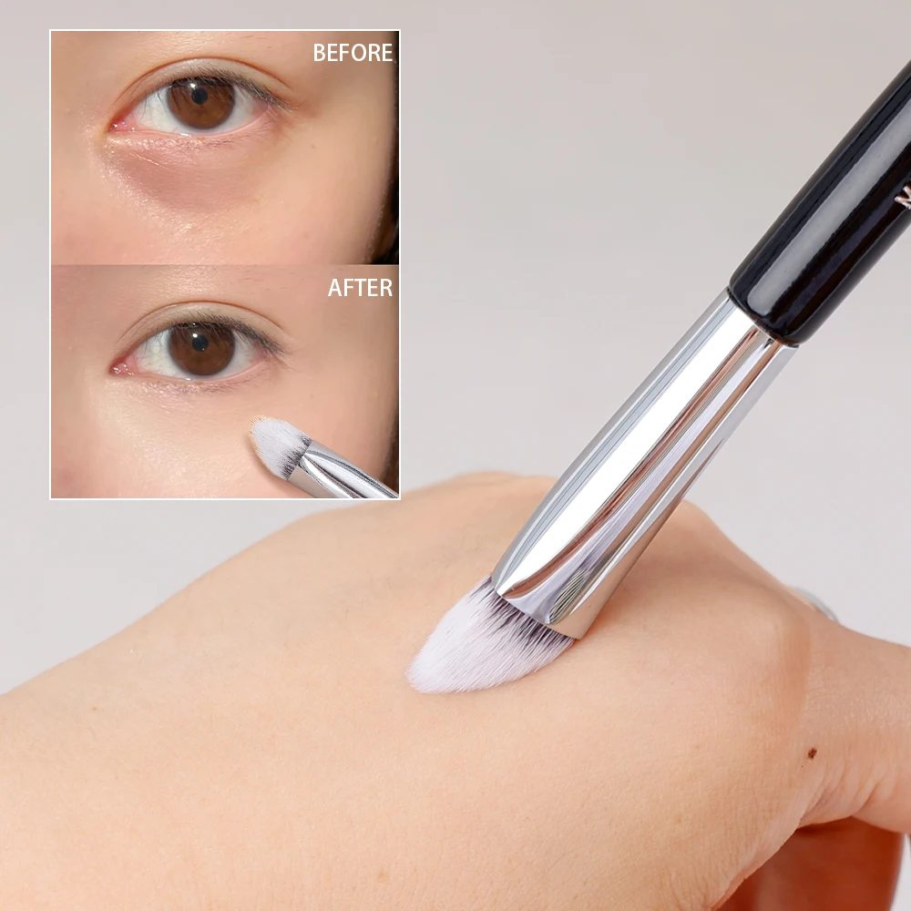 

1Pcs Triangle Cone Concealer Brush Lacrimal Sulcus Cover Dark Circles Concealer Makeup Brushes Professional Makeup Beauty Tools