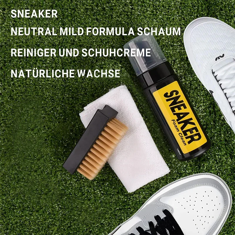 1PC Shoe Cleaning Kits Set Sports Shoes Cleaning Dry Cleaning Spray Set Small White Shoes Shoes Cleaning Set Shoe Cleaner Kit 5