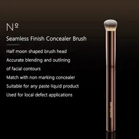 Brosse anti-cernes à finition sans couture, brosse anti-cernes coudée pour le visage, couverture intégrée, crème liquide, outil de maquillage 4