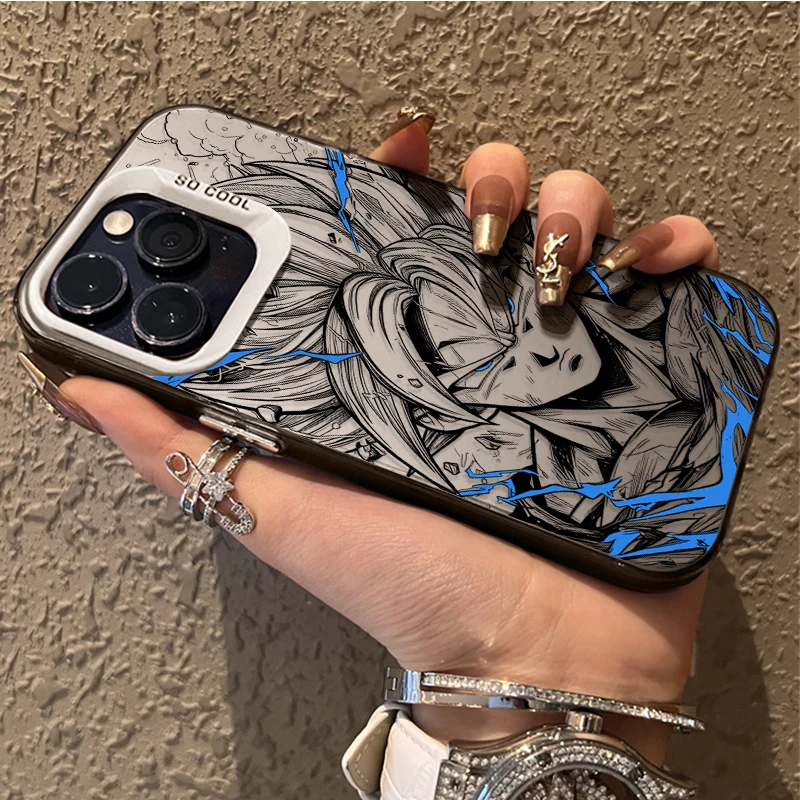 Minimalist Goku Vegeta Phone Case