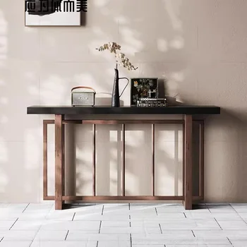 Tavolo Console Creativo e Accogliente, Elegante Tavolo Moderno per Ingresso, Stile Nordico, Arredamento per Soggiorno