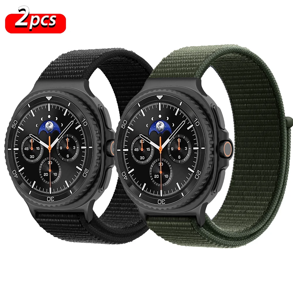 ตัวเลือกสินค้า สายรัดกีฬาไนลอน Samsung Galaxy Watch 8 ยืดหยุ่น กระชับ ทนทาน