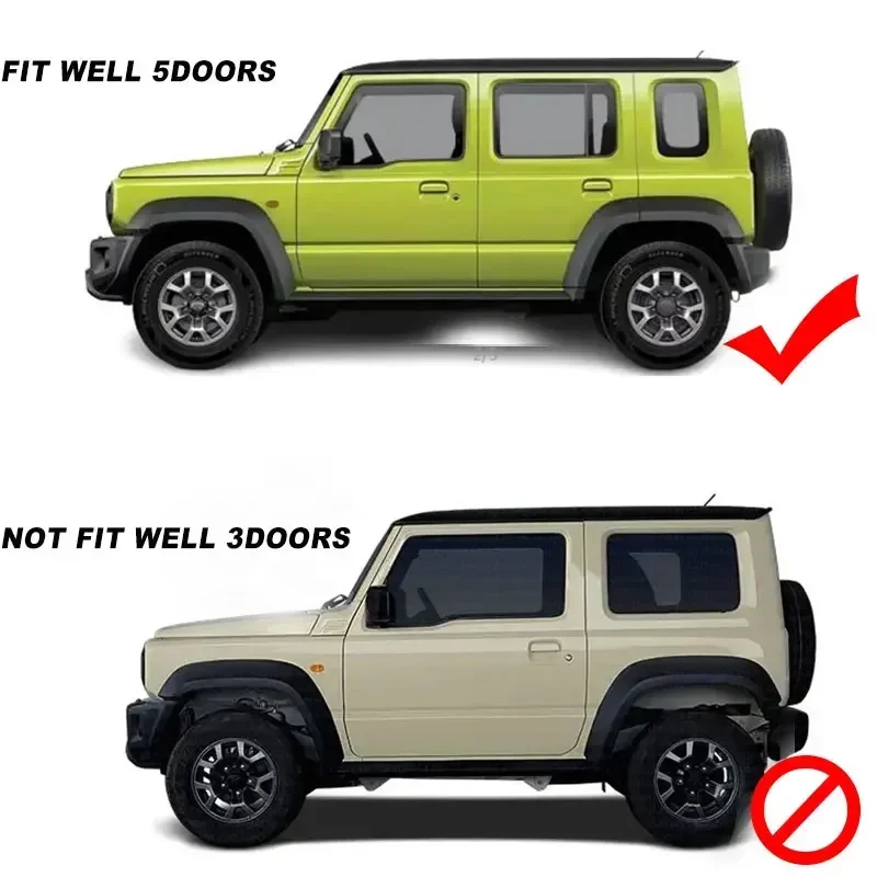 Car Window Visors Car Window Deflectors Weather Shields For Suzuki Jimny XL 5Doors 5 Seats Side Window