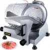 Commercial Meat Slicer,12 inch Electric Meat Slicer Semi-Auto 420W Premium Carbon Steel Blade Adjustable Thickness, Deli 1