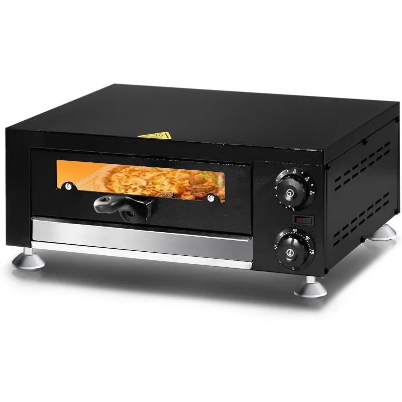 ROVSUN Electric Pizza Oven with Visible Window