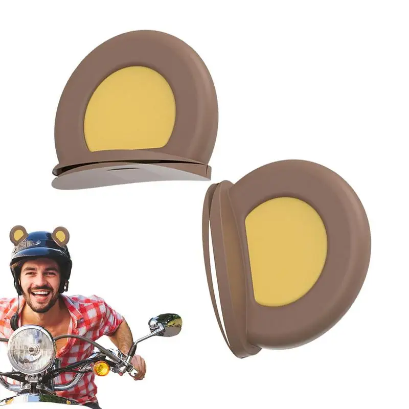 

Helmets Horns Fun Adorable Cartoon Ear Helmets Ears Accessory Easy Fastener Helmets Horns For Kids Addition To Bike