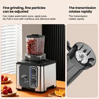 Blender 3 en 1, 4L, 1000W, robot culinaire, mixeur pour smoothies, hachoir à viande, moulin à café et à épices, appareil de cuisine 4