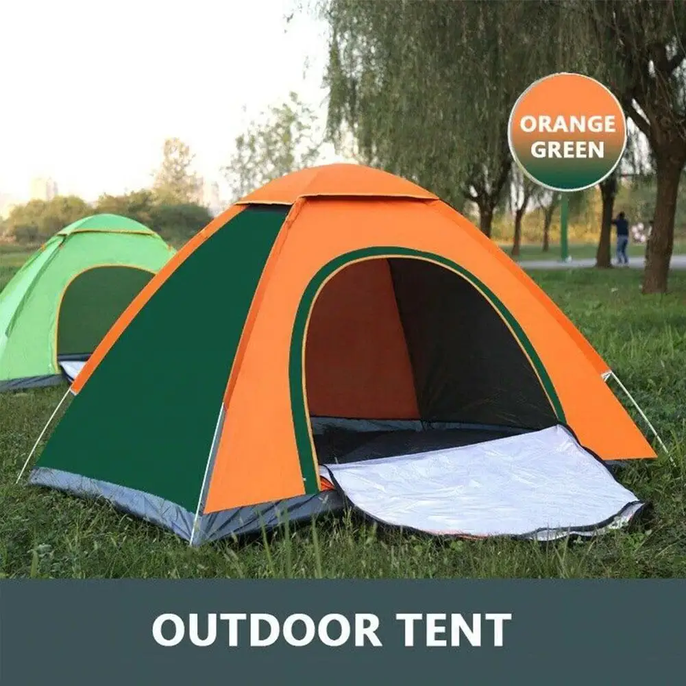 

Outdoor 1Pc Automatic Tent Family Camping Tent Easy Open Camp Tents Ultralight Instant Shade For 2-3 Person Tourist Hiking Tent