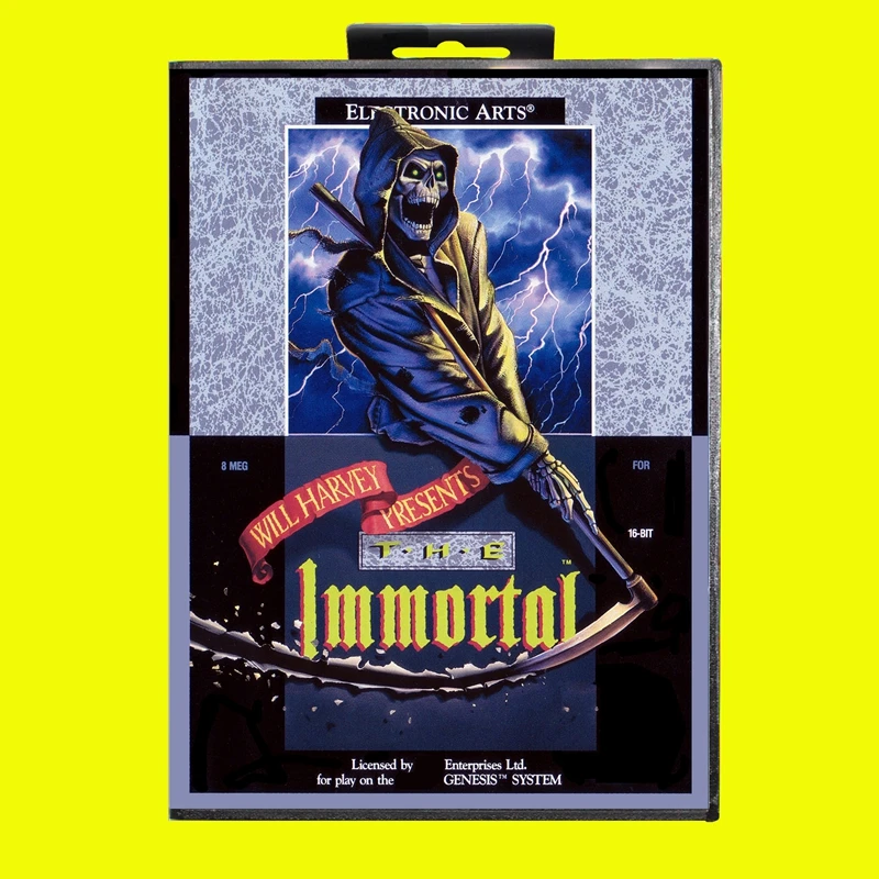 

Immortal MD Game Card 16 Bit USA Cover for Sega Megadrive Genesis Video Game Console Cartridge