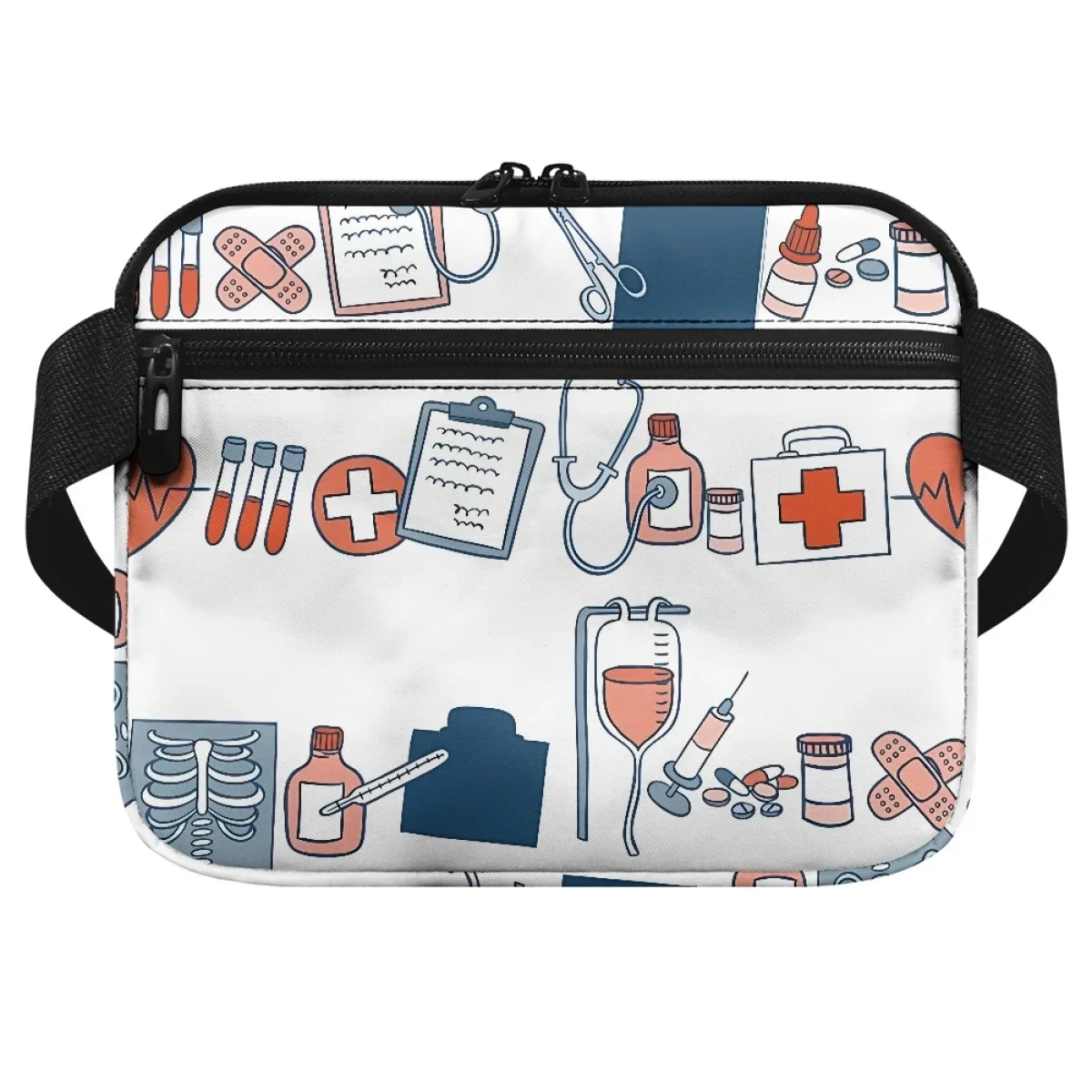 Medical Pack Multifunction Women Belt Bags Large Capacity Waist Bag for Medica Scissors Care Tool Holder Organizer Pouch Gift