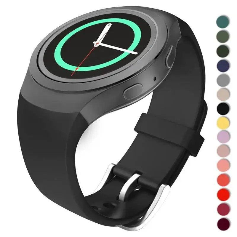 Silicone Sport Strap for Smart Watch - Durable and Comfortable Replacement Wristband