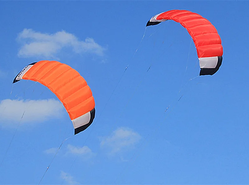 Free shipping quad line power kites for adults kites inflatable games colorful flying cometas de viento toy sports kite string 6