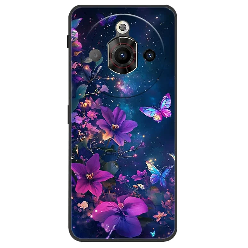 Cute Fashion Black Silicone Soft Phone Case - Shockproof Back Cover Shell