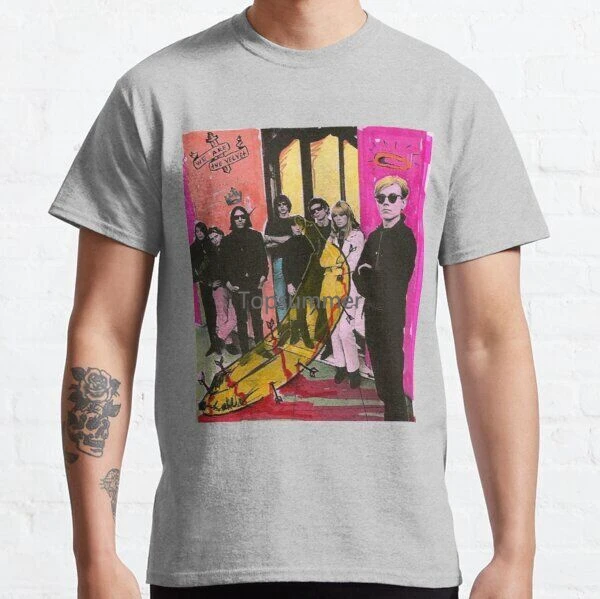 

Andy Warhol And The Velvet Underground Nico Lou Reed John Cale Classic T-Shirt