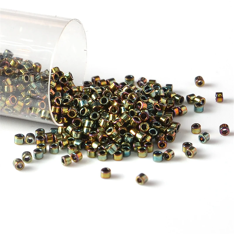 Glass Seed Beads Round Spacer for DIY Handmade Jewelry Making 10g/Tube JP Miyuki Delica 11/0