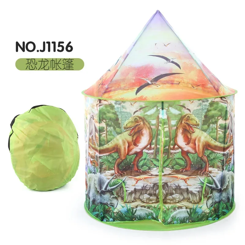 לשחק אוהל נייד מתקפל Tipi נסיך מתקפל אוהל ילדי ילד Cubby לשחק בית ילדים מתנה חיצוני צעצוע אוהל טירה פופ עד אוהל