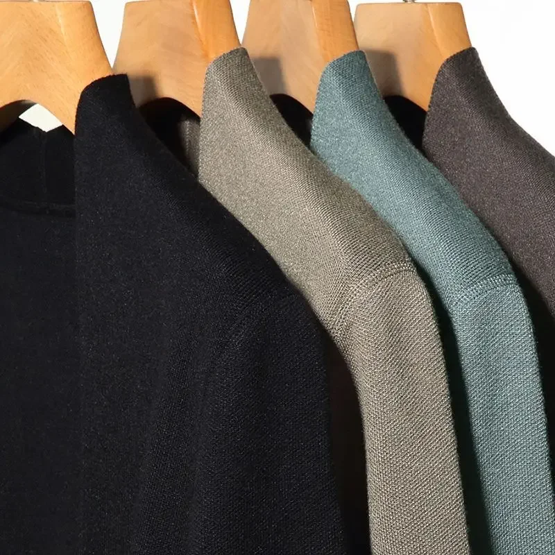 2024 Autumn KPOP Fashion Style Harajuku Slim Fit Sweaters Casual All Match Knitwear Cardigan V Neck Stripe Long Sleeve Outerwear