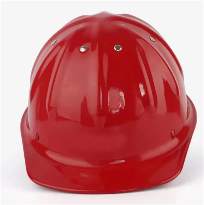 Aluminum Construction Safety Helmet Hard Cap Engineering Premium Sunshade Helmet Railway Metallurgy Mine Safety