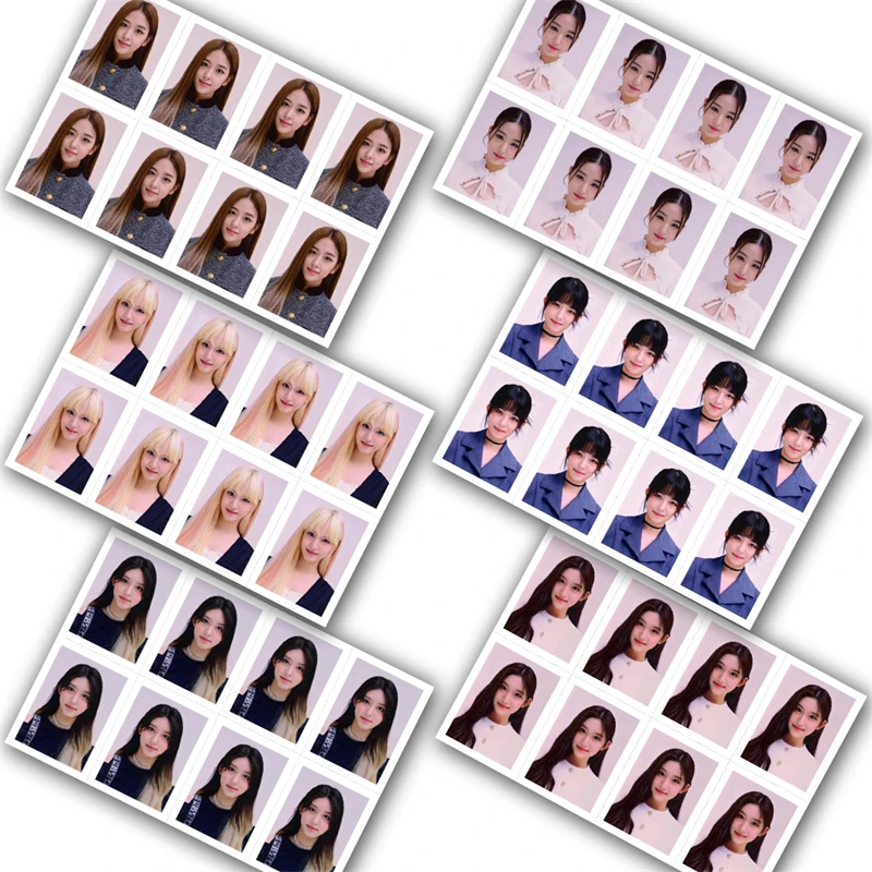 Kpop-保護フォトウォレットカード,パーソナライズされた写真の