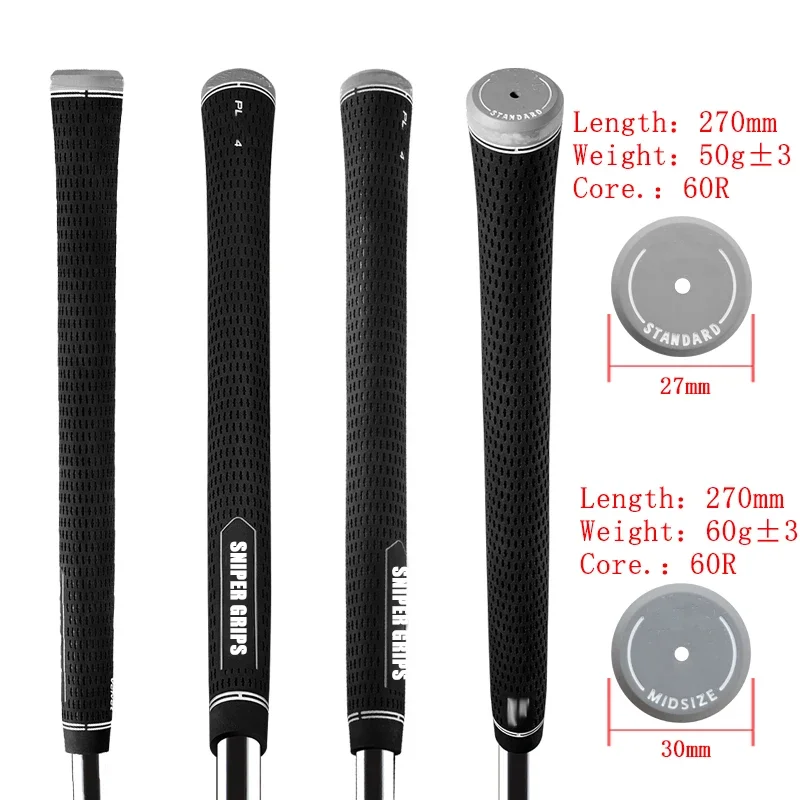 

13pcs/lot Golf Grip Rubber Handle Golf Club Grip Accessories Rubber Grips Club Grip Irons Driver Wood Hybirds Universal