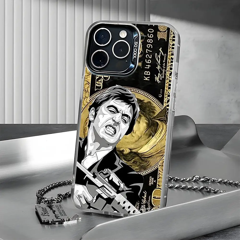 Scarface Clear TPU Anti-Yellow Shockproof Phone Case