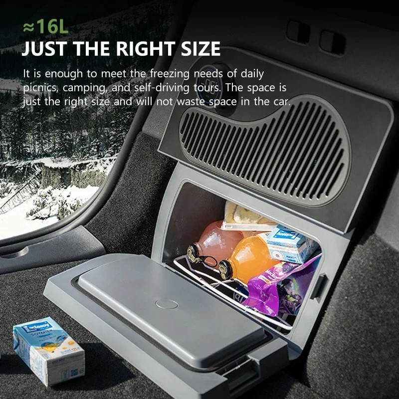 モデルYトランク冷蔵庫に対応。テスラモデルY 2021-2024 LHD RHD