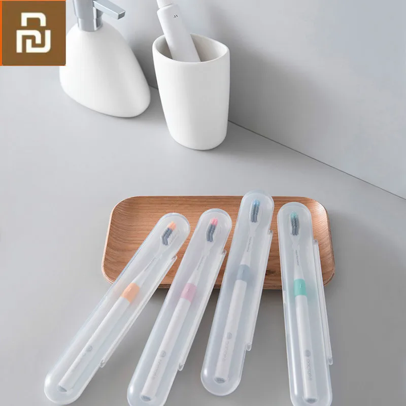 

4 Colors Xiaomi Doctor B Tooth Bass Method Better Brush Wire Including Travel Box For Mijia Smart Home