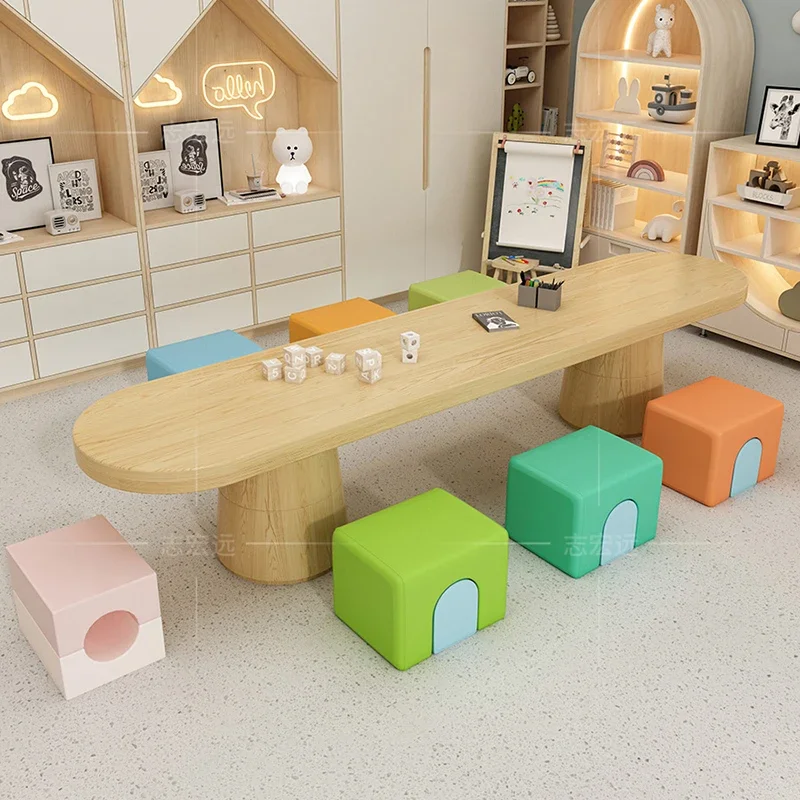 Kids Furniture Children Table Desk Chair Study Tables Room Classroom Student Children's Child Set Mesinha Infantil School Small