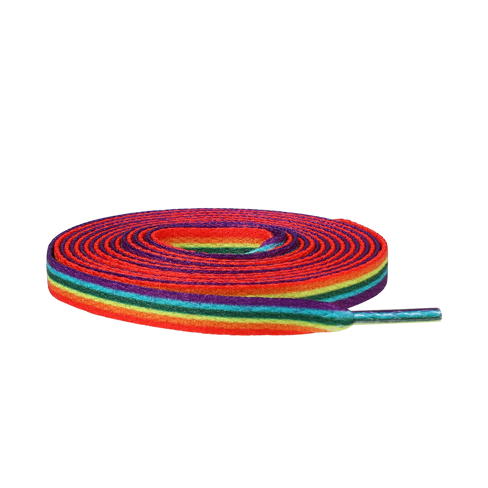 

Rainbow Gradient Laces Shoestrings Sneakers Flat Shoelaces Printing Accessories Colored