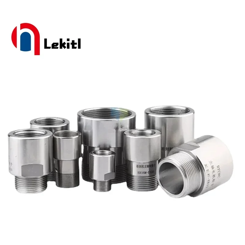 

Spindle engraving machine connection sleeve ER11 ER16 to ER20 ER25 ER32 motor shaft extension rod reducing transition joint