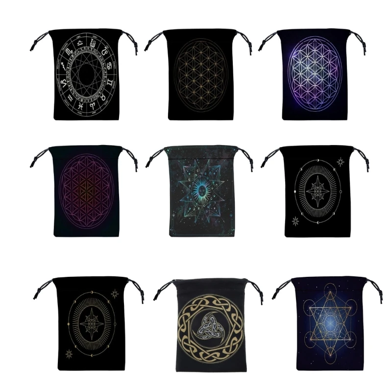 yunyun Jewelry Dices Board Game Card Bag Gift Packagings Tarots Storage Bag