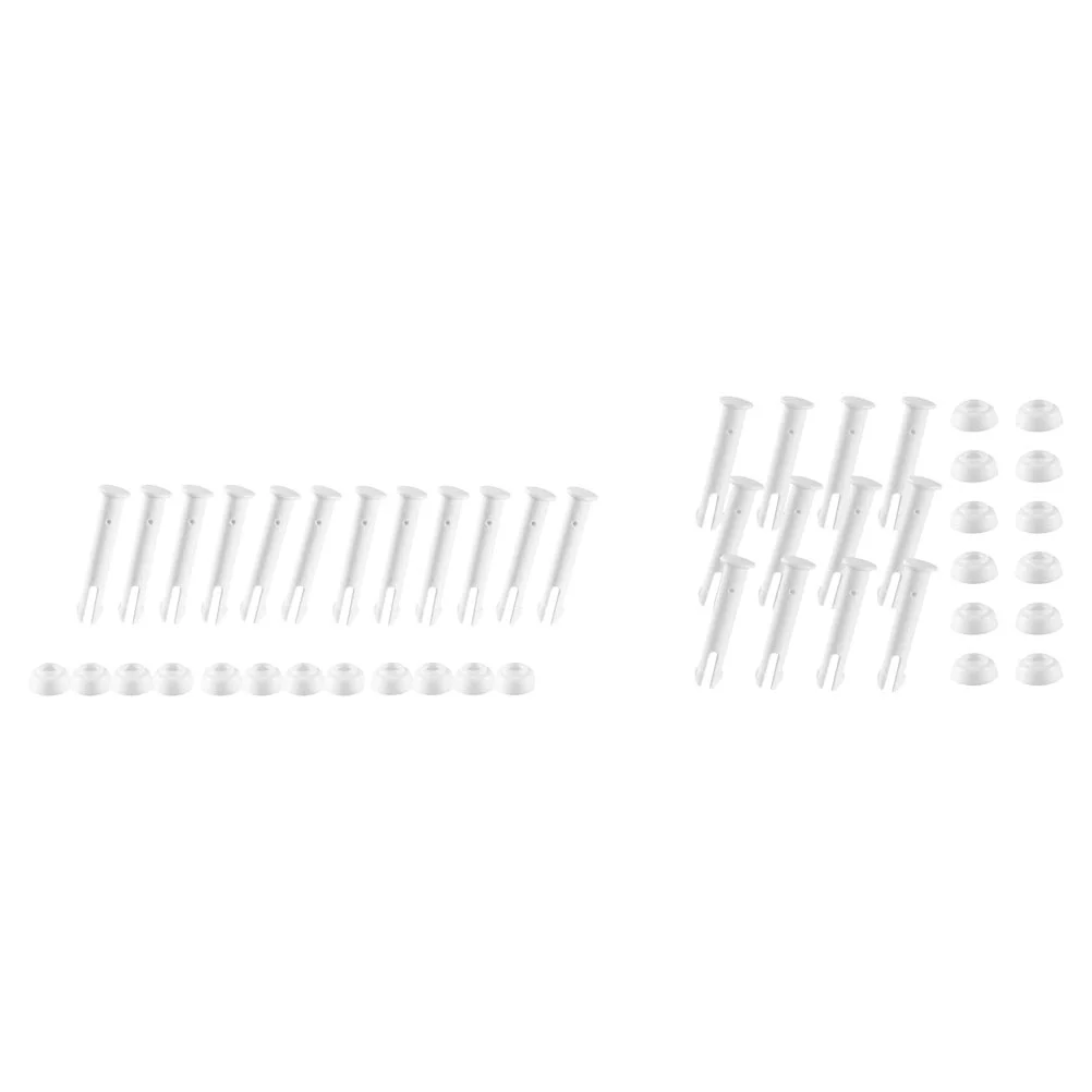 

20 Pcs Pool Pins Swimming Plastic Joint Connector Connecting Fittings Metal Abs Accessory