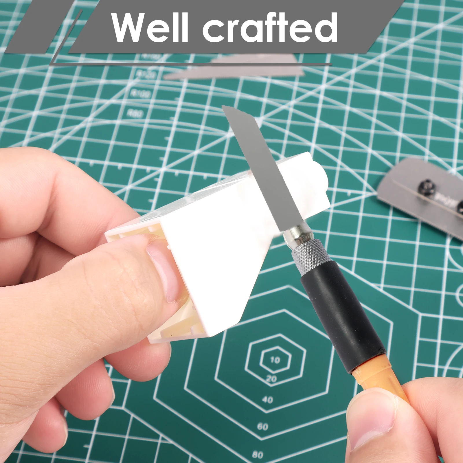 Mini Hand Saw Model Tools DIY Craft Hobby Modeling Metal Blades Hand-held Model Hand Saw Kit Engraving Cutting Woodworking Tools 3
